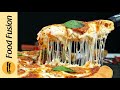 Italian Double Cheese Pizza Recipe by Food Fusion