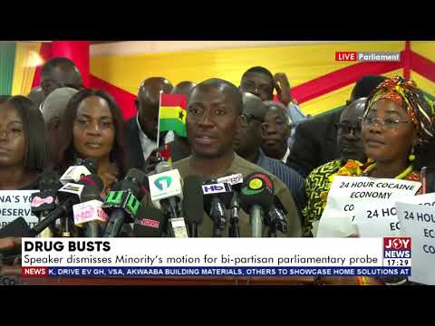 Drug busts: Today is a sad day for our democracy - Afenyo-Markin, Minority Leader.