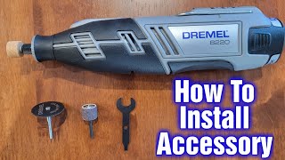 How To Install A Dremel Accessory Bit