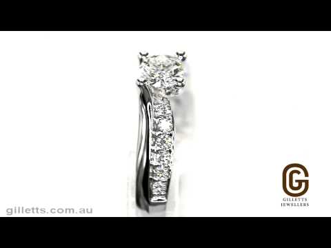 .33ct brilliant cut diamond engagement ring