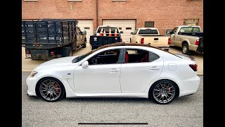 Lexus ISF Xforce Varex with PPE Headers