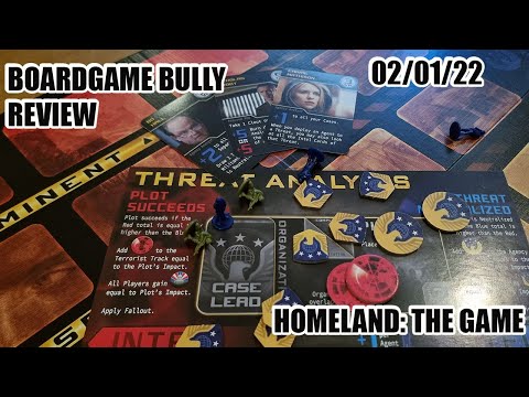 Board Game Bully Presents : Homeland: The Game Review