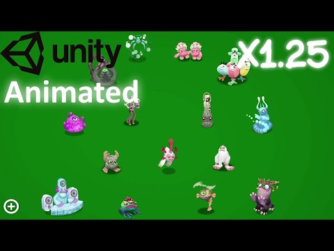 Haunted Island Full Song - Sped Up (All Monsters) (ANIMATED)