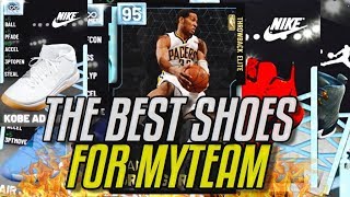 Best Shoes NBA 2K19 MyTeam! Every Diamond Shoes Stats on One Page!