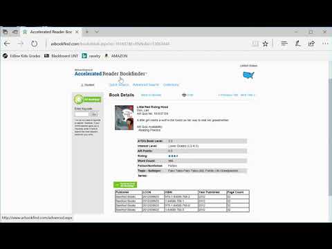 Accelerated Reader Bookfinder
