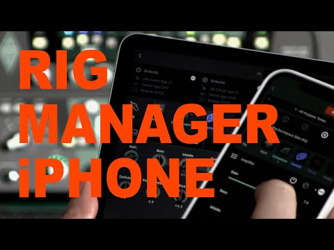 KEMPER PROFILER - Rig Manager for iPhone (Head & Rack)