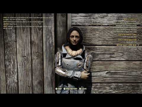 Fallout 76 Complete New Quest - Costa Business: Libby Guide