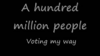 Hundred Million People -Treble Charger w/ Lyrics