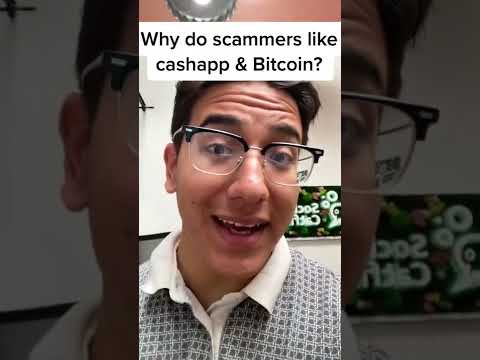 Why Scammers like Cash app and Bitcoin!