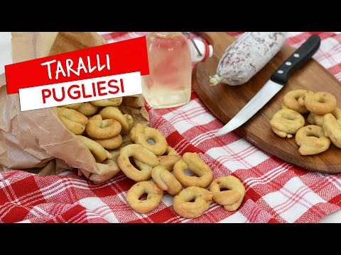 Taralli pugliesi: ricetta per averli lucidi e friabili!