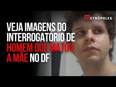 Em interrogatório, filho que matou a mãe disse que já sonhou com crime