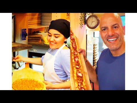 Best Lahmajun Lahmacun Lahma Bi Ajeen Turkish Lebanese Armenian Syrian Pizza En iyi PIDE recipe