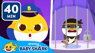 Catch the Thief Baby Shark | Song for Kids | Baby Shark Playtime | Baby Shark Official