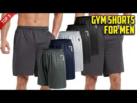 BOOJO 3 Pack Gym Basketball Mens Shorts - Quick Dry Black Workout Athletic Shorts with Pockets for Casual Running(S-6XL) video review thumbnail