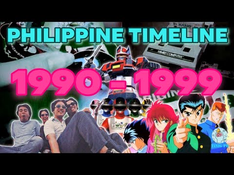 "Ano Ang Mga Nangyari Sa Pilipinas Nuong Dekada 90?" | Philippine Timeline 1990 - 1999