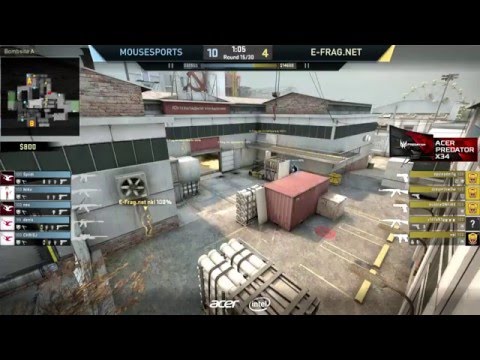 CSGO Mouz Vs. E-frag.net Hiko INSANE 4K !