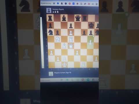 Magnus Carlsen vs Sampsa Nyysti
