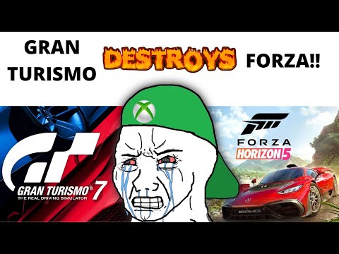 Gran Turismo 7 DESTROYS Forza Horizon 5!!