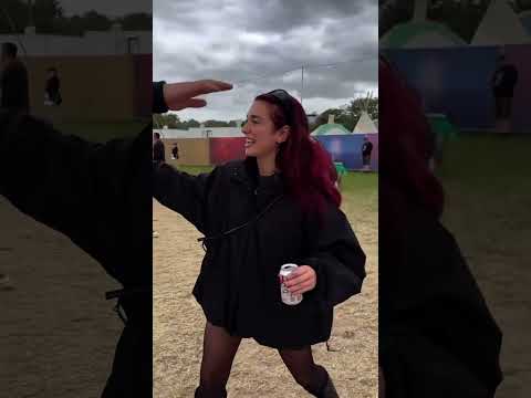 Dua Lipa and Liam at Glastonbury