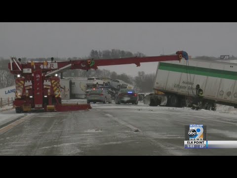 Massive Crash On I-80