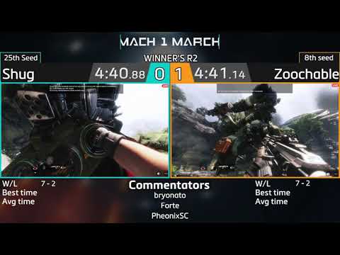 Mach 1 March - Zoochable vs Shug - Winner's R2 | Titanfall 2 Speedrun Tournament