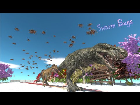 [Dangerous forest] Escape from the swarmbug - ARBS- Animal Revolt Battle Simulator