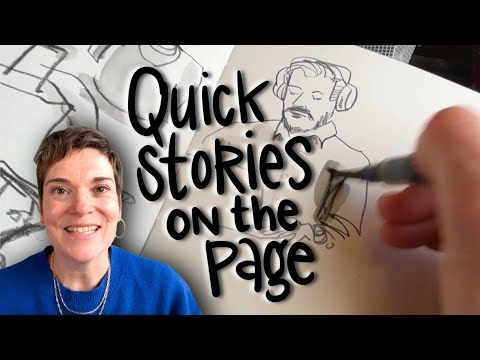 People Sketching on the Go