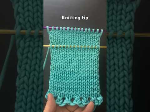 💥 Tip to make Your knitting Easier! 👍 #knitting #knit #knittingtips