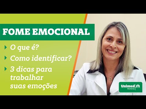 O que é FOME EMOCIONAL? Como identificar? Dicas  para trabalhar suas emoções