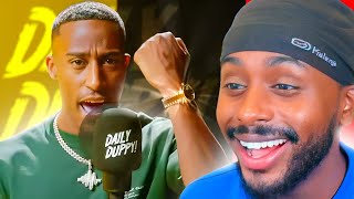 Sharky Reacts To YUNG FILLY - DAILY DUPPY