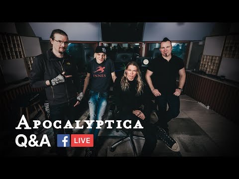 Facebook Live | Q&A with Cello Metal Band Apocalyptica