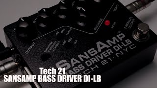 Video thumbnail for Tech 21 / SansAmp BASS DRIVER DI-LB【デジマート製品レビュー】 by digimartnet
