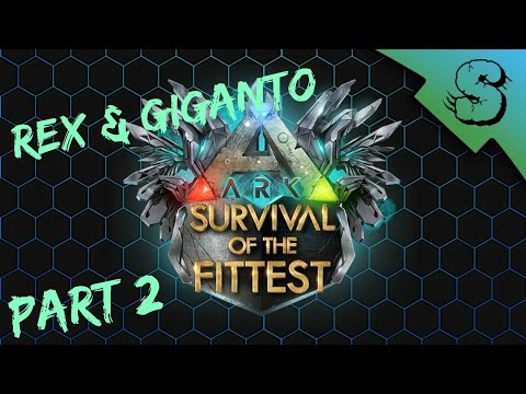 On the Hunt! Rex & Gigantos! | Ark: Survival of the Fittest [Part 2]
