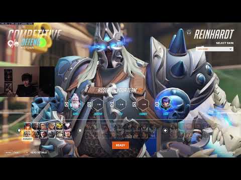 24K DMG! SUPER REINHARDT OVERWATCH 2 GAMEPLAY SEASON 12 TOP 500