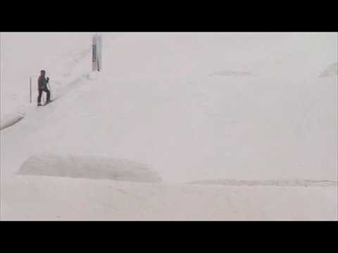 FWT09 @ Himos - Kids Slope Style - 1st Kivari Lauri run 2