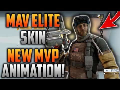 New Maverick Elite Skin & MVP Animation Gameplay! - Rainbow Six Siege Operation Neon Dawn