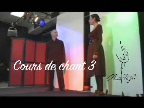 Cours de chant 3 Méthode Chris Pagès