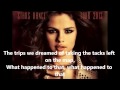 Selena Gomez -Love will remember (Lyrics) 