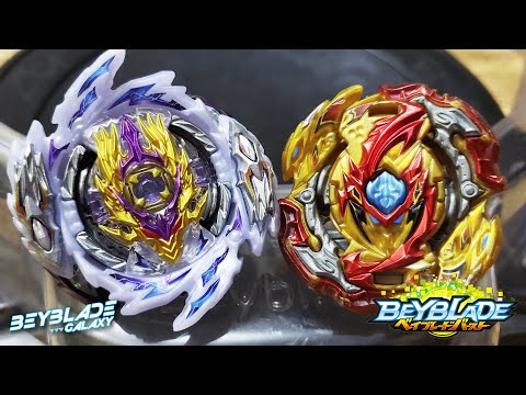 RAGE LONGINUS .Ds' 3A vs LORD SPRIGGAN .Bl.Dm' - Beyblade Burst