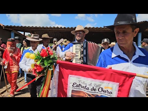 Folia de Reis Estrela de Ouro de Itapecerica-MG na festa de São Sebastião em Bom Jardim, 26/04/2026.
