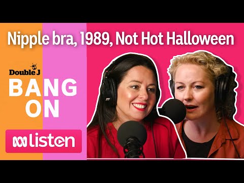 Bang On with Myf Warhurst and Zan Rowe Nipple bra, 1989, Not Hot Halloween ABC Australia
