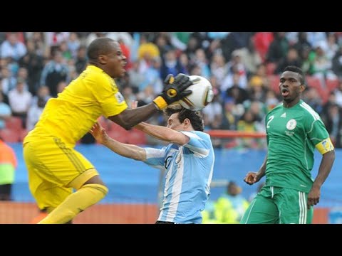 Vincent Enyeama Epic Saves Stops Lionel Messi From Scoring Goals