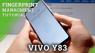 How to Add Fingerprint on VIVO Y83 - Set Up Screen Lock / Unlock by Fingerprint