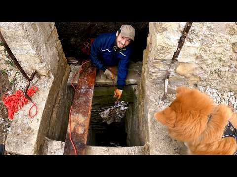 We never expected to find all this in this 200-year-old well!