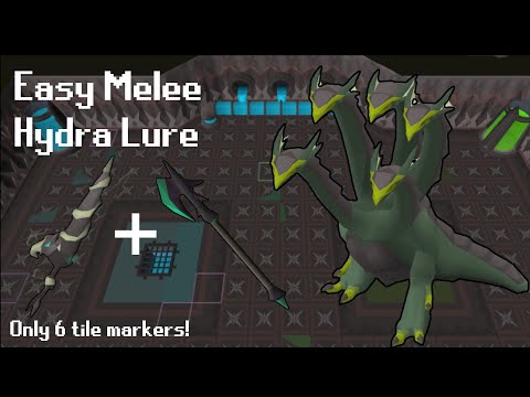OSRS Alchemical Hydra Melee Lure w/ 4t and Noxious Halberd