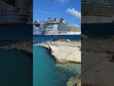 Thumbnail for Utopia of the Seas & Independence of the Seas in Coco Cay #sun #surf #holiday #saltlife