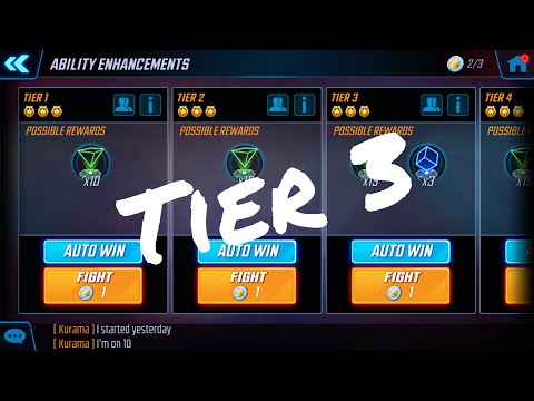 Marvel Strike Force Challenges Ability Enhancements Tier 3 Walkthrough