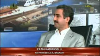 Bitlis Eren Üniversitesi Rektörlük Seçimi ile İlgili Televizyon Progra