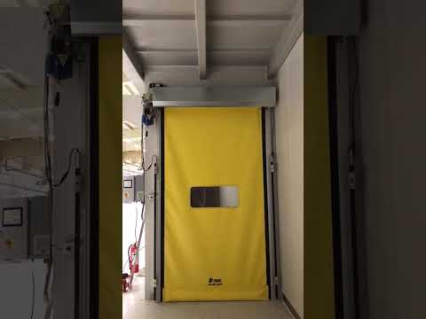 hhigh-speed PVC self-repairing door developed for industrial facilities