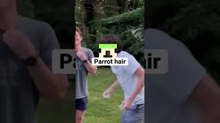 Parrot hair reveal